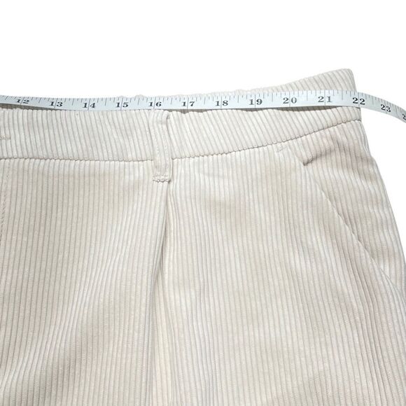 H&M Divided Light Beige Wide-Leg Corduroy Pants - Picture 5 of 9